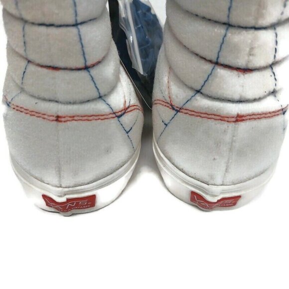 Vans Size 9 Hi Taka Hayashi Vault LX DIY Skateboard Shoes 721454 Marshmallow - Picture 8 of 12